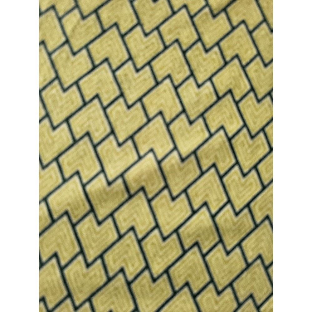LuLaRoe Randy Baseball Tee Womens‎ Large Yellow Grey Geometric Raglan 3/4 Sleeve - Picture 7 of 12